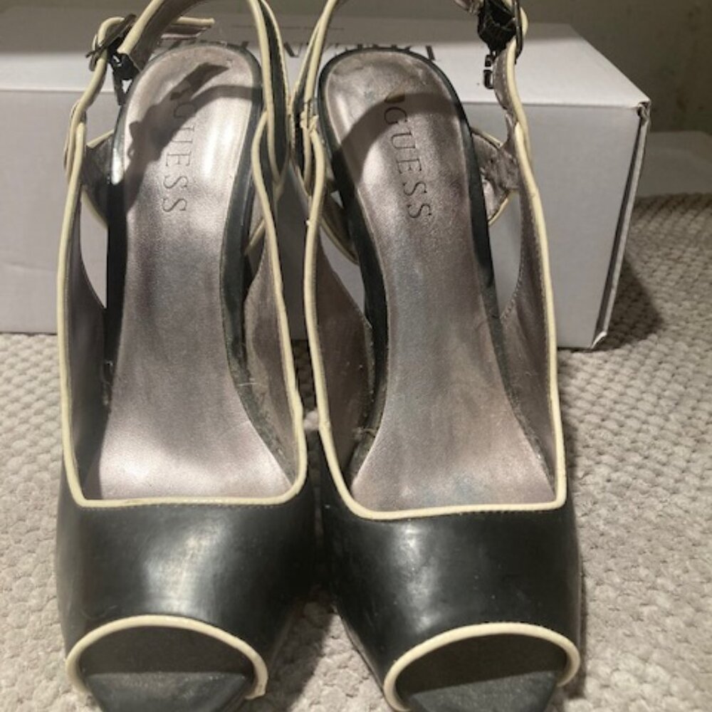 Guess Open Toe Heels